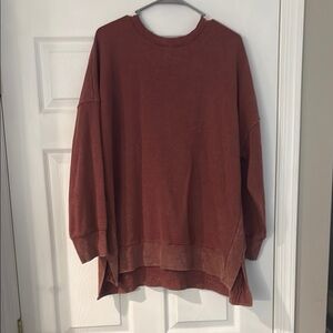 SO Warm Red Knit Sweater